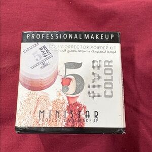 5-Color Face Corrector Powder Kit